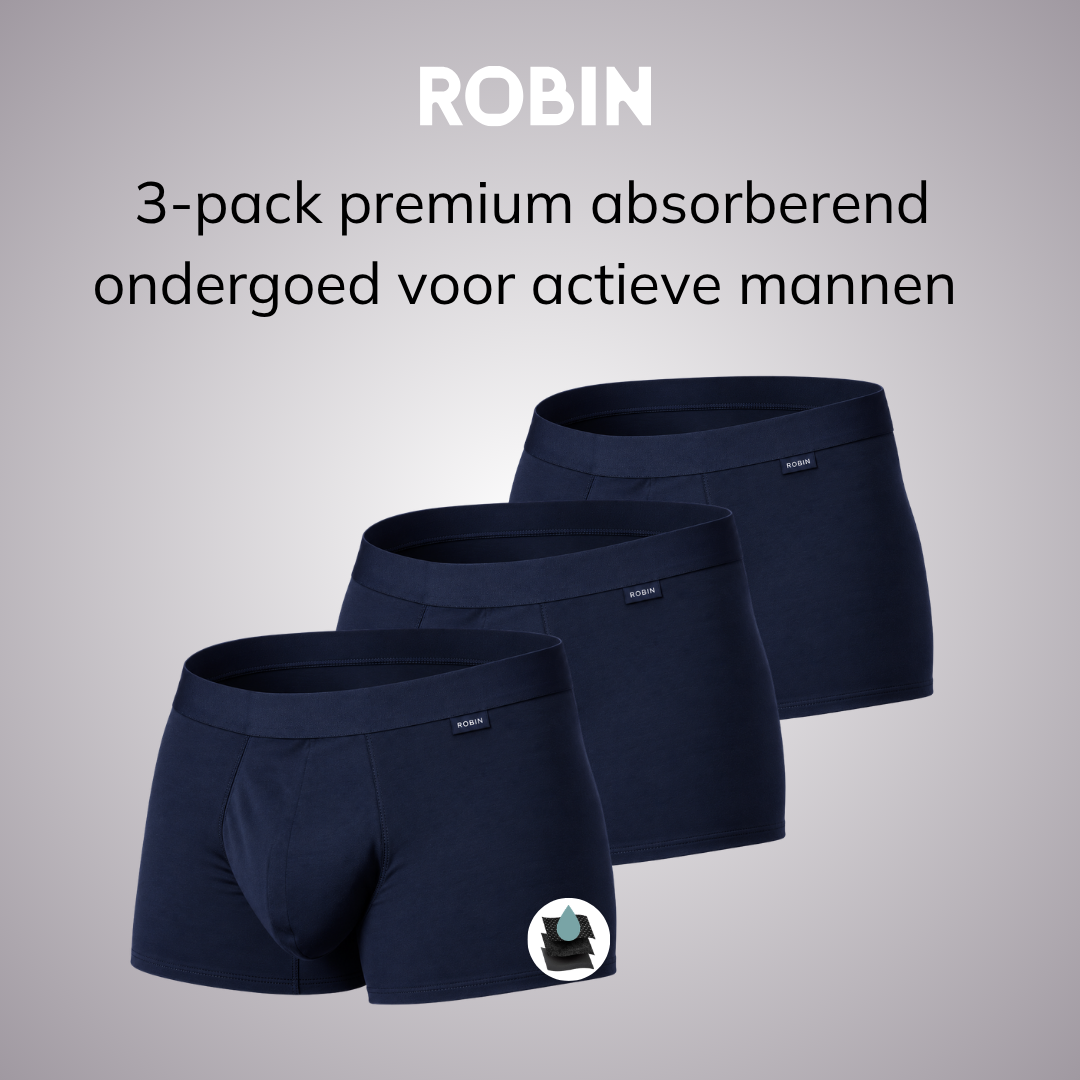 Premium waschbare Boxershorts (3er-Pack)