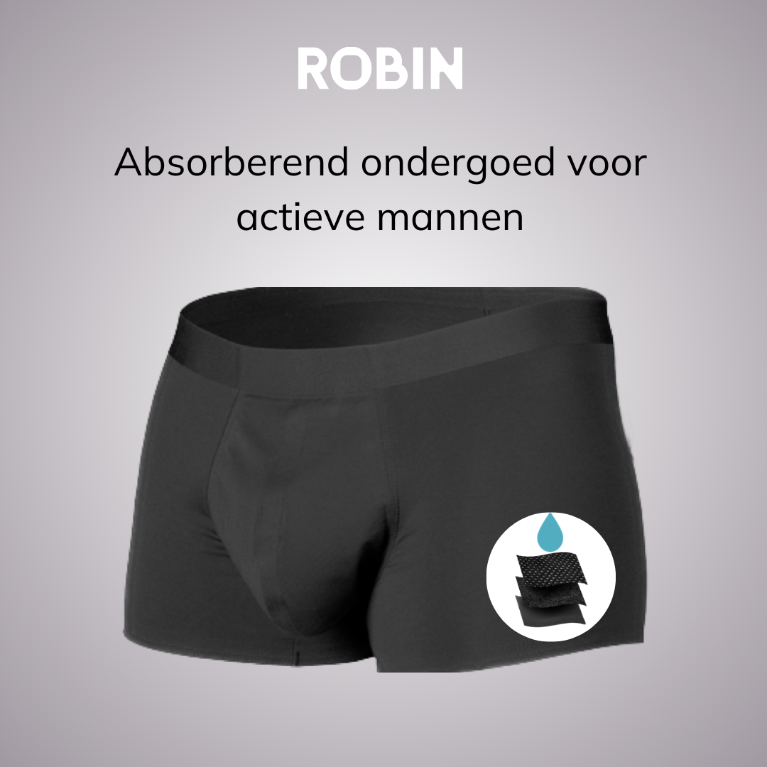 Incontinentie Ondergoed voor Heren - Wasbaar