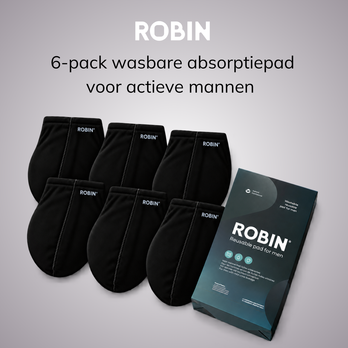 Premium Wasbare Inlegger (6-Pack)
