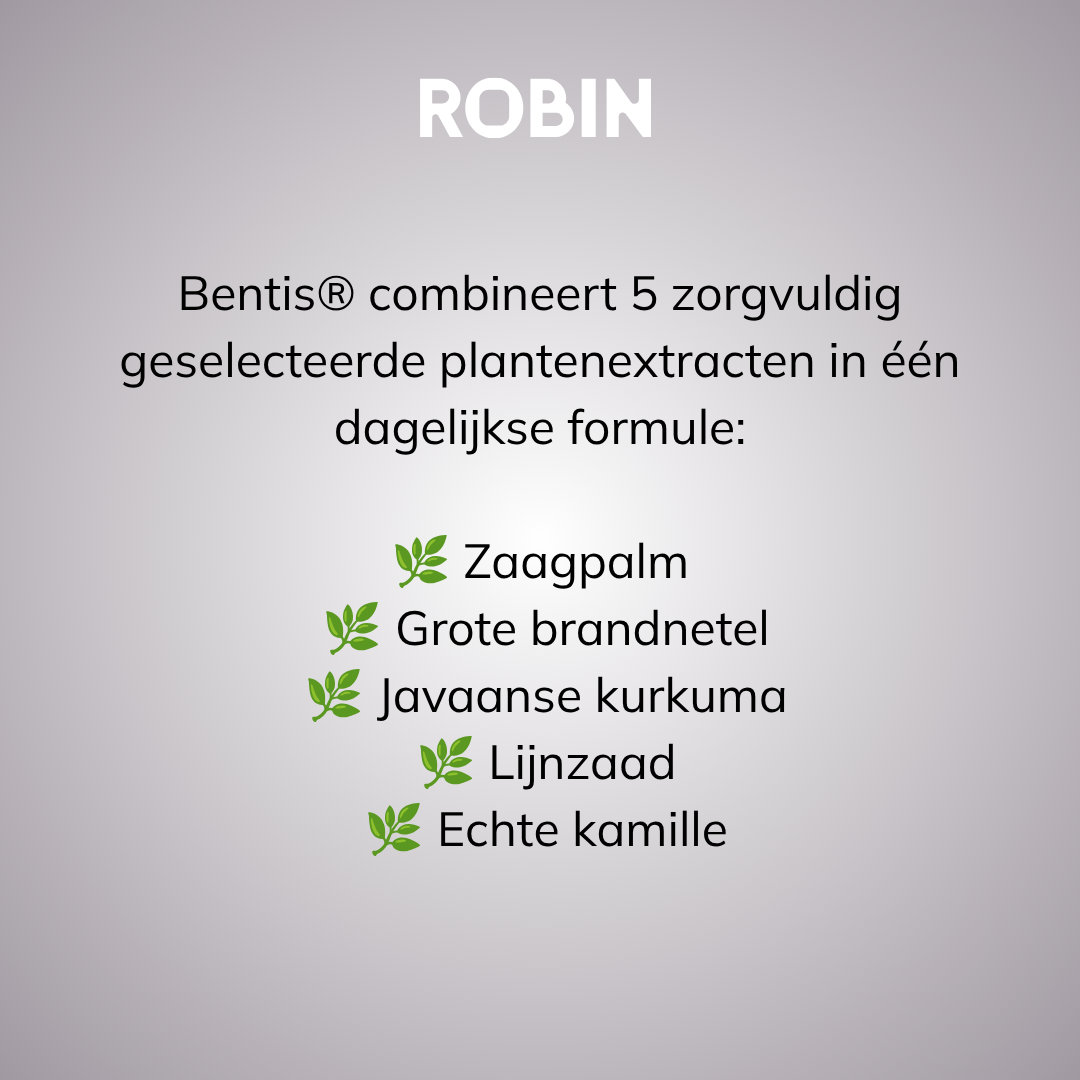 Voedingssupplement voor prostaatgezondheid