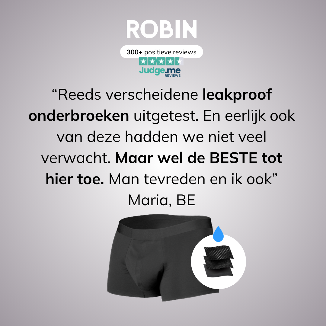 Sous-vêtements d'incontinence pour les hommes - lavables